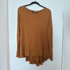 Pink blush maternity size medium top